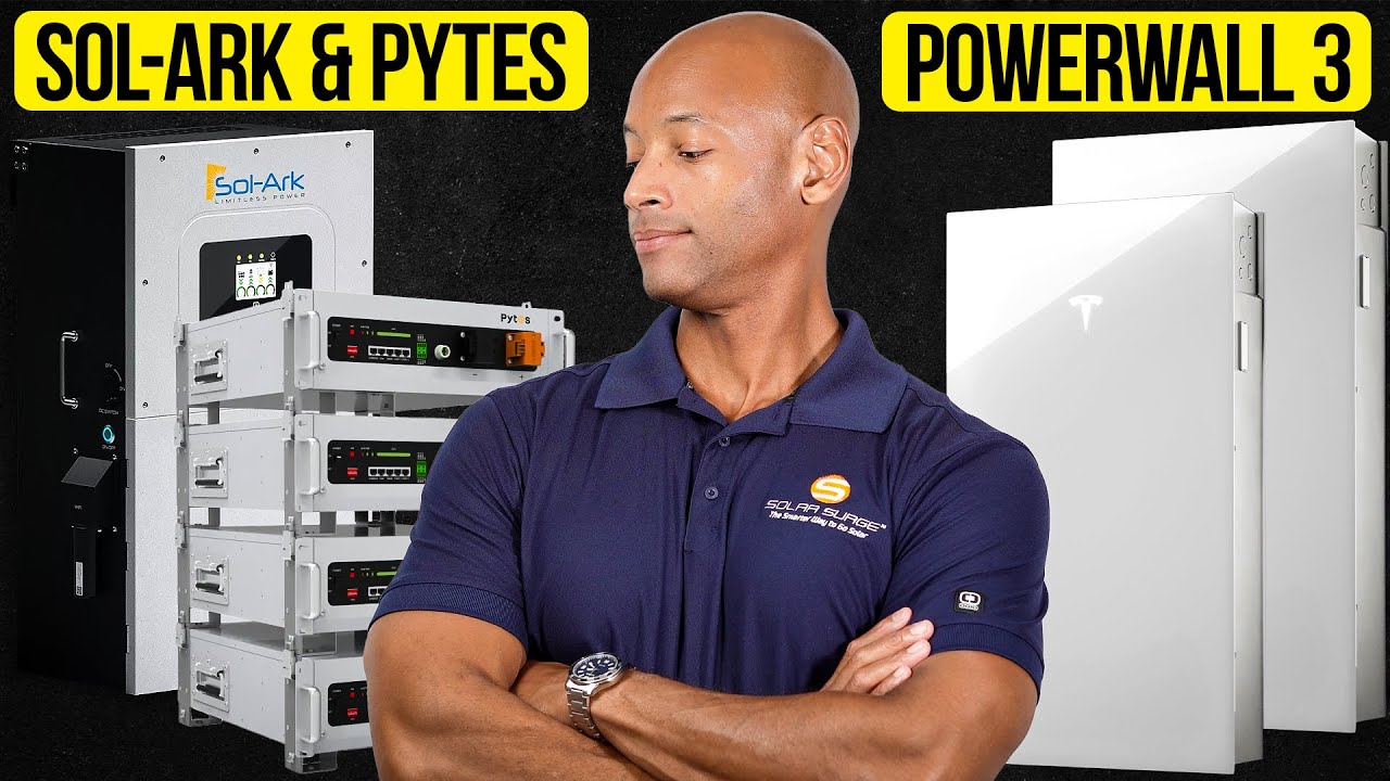 Tesla Powerwall 3 frente a Sol-Ark y Pytes Battery
