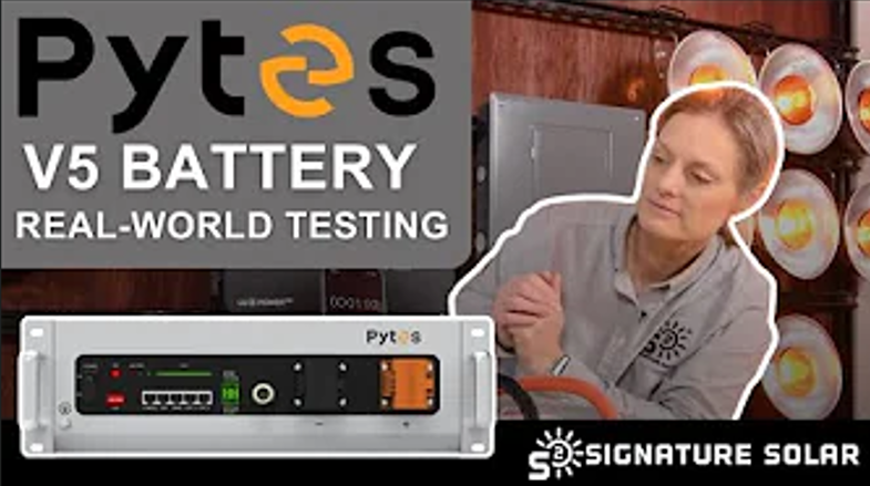 Bater&iacute;a Pytes V5: Descripci&oacute;n general, compatibilidad y pruebas en condiciones reales