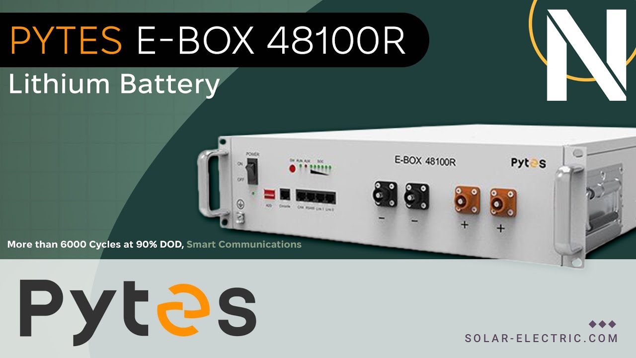 Bater&iacute;as de litio Pytes: an&aacute;lisis completo de caracter&iacute;sticas y beneficios