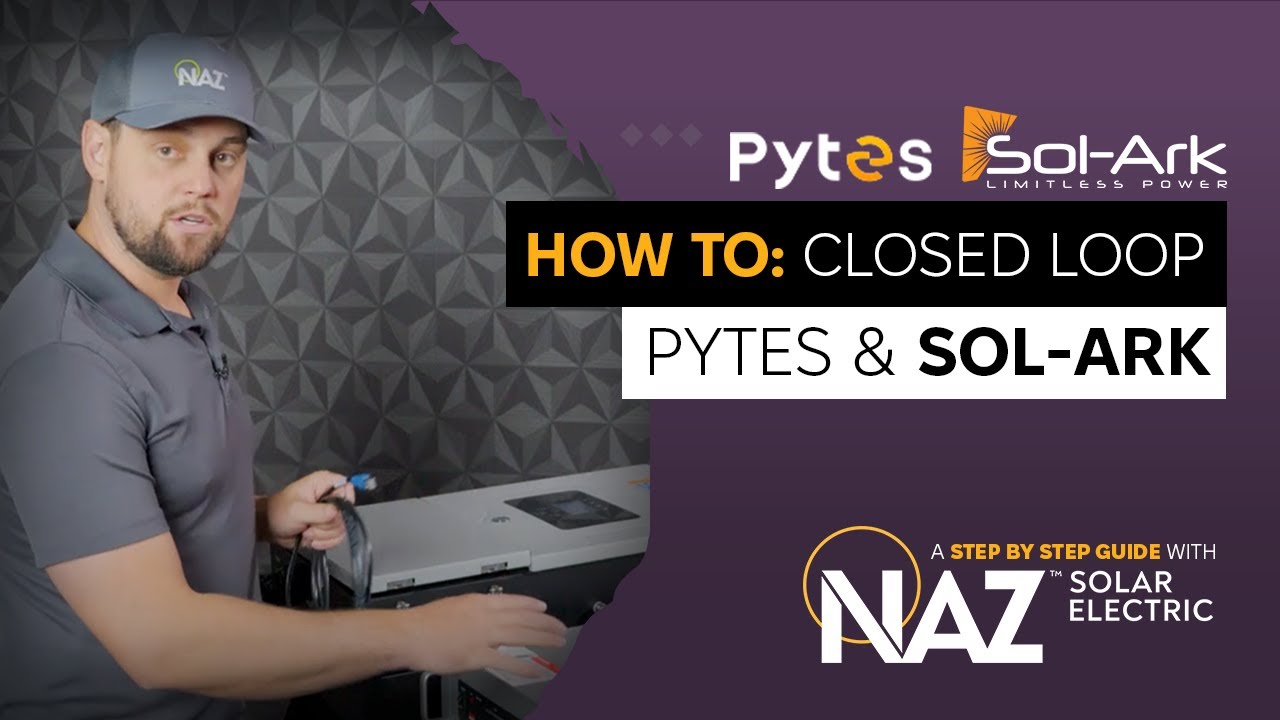 C&oacute;mo: Inversores Sol-Ark de circuito cerrado y bater&iacute;as Pytes | Gu&iacute;a paso a paso