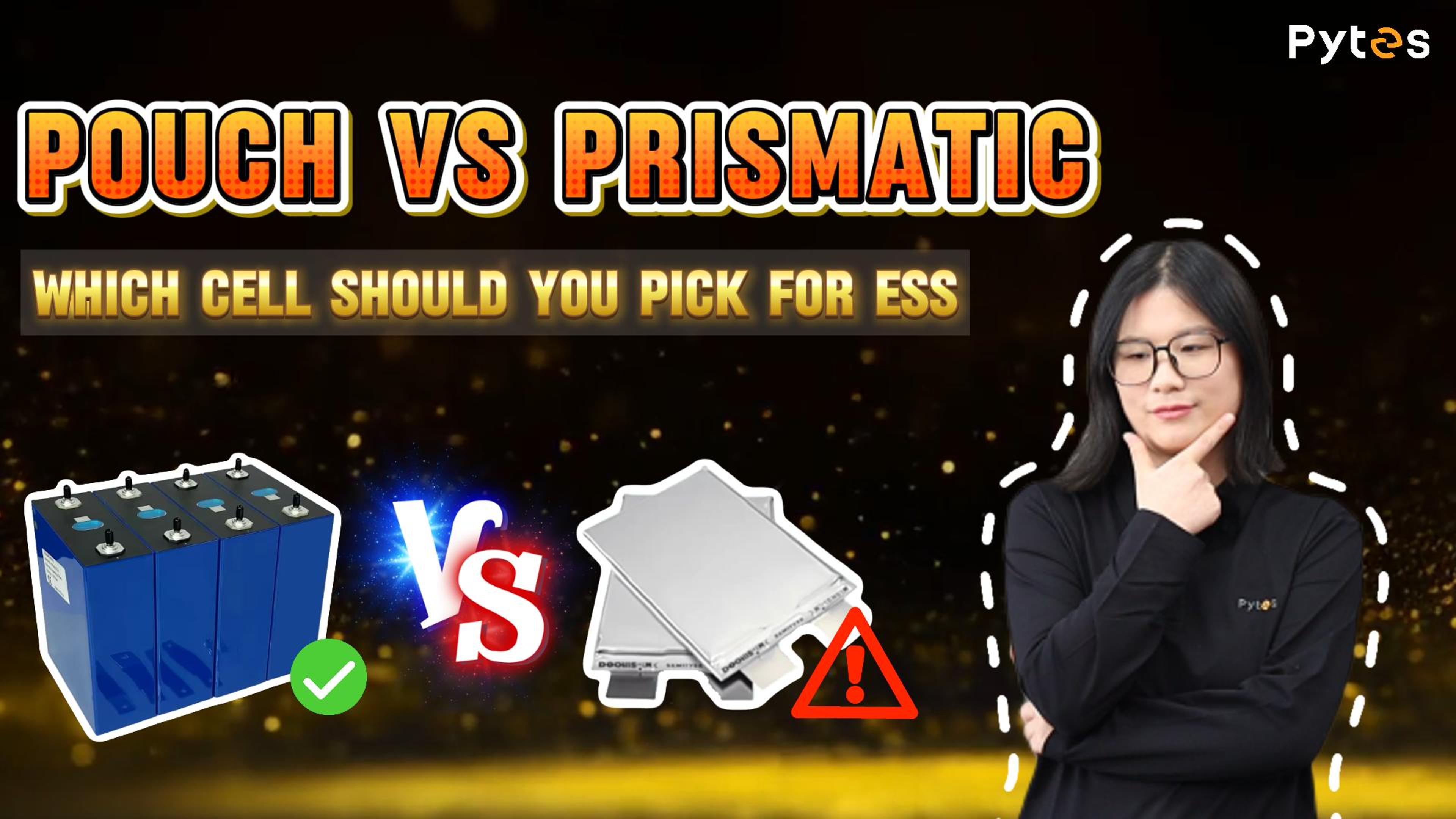 Bater&iacute;as tipo bolsa vs. bater&iacute;as prism&aacute;ticas: lo que todo instalador de ESS debe saber | Charla t&eacute;cnica de Pytes