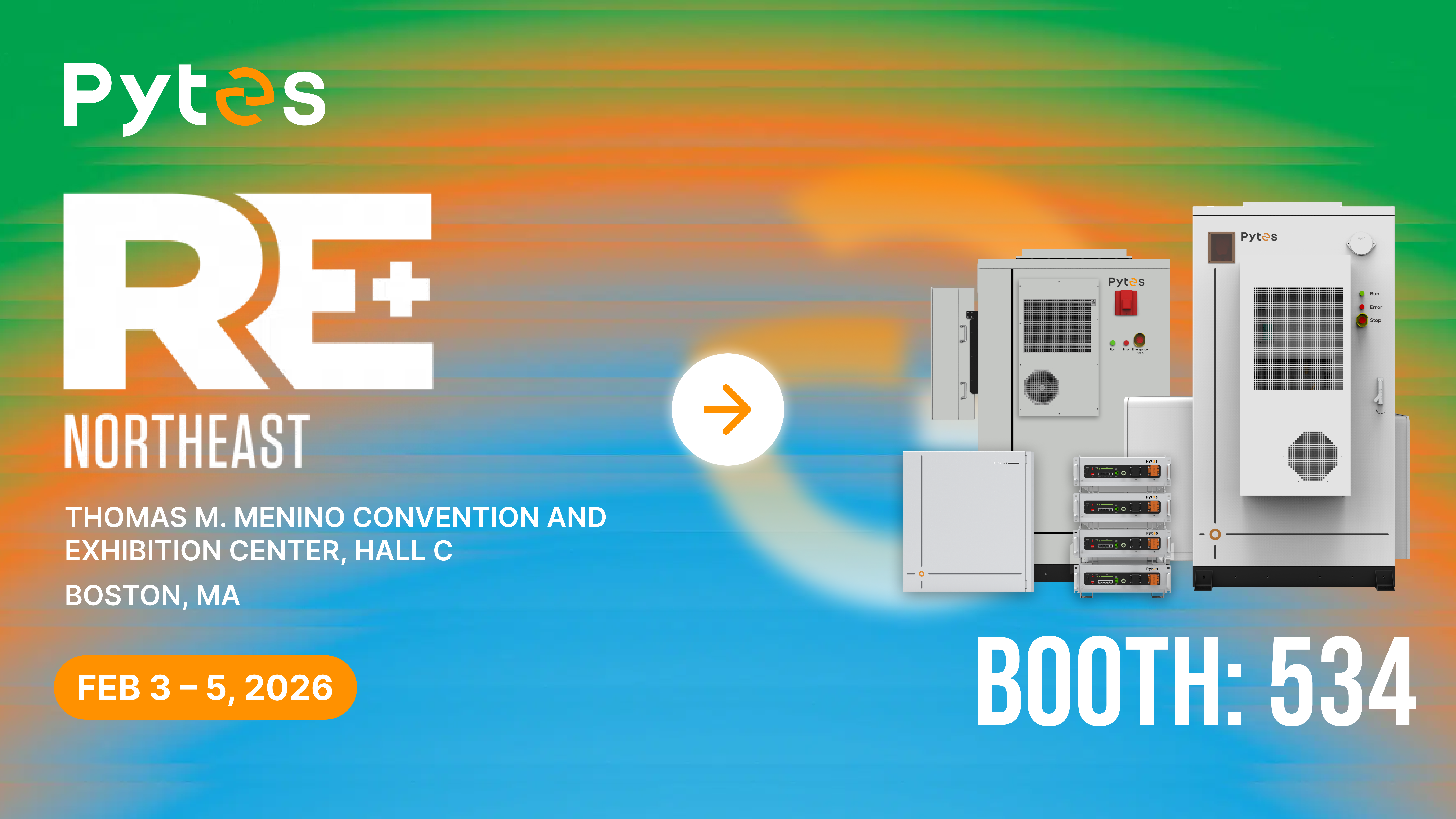 PYTES regresa a RE+ Northeast 2026 en Boston