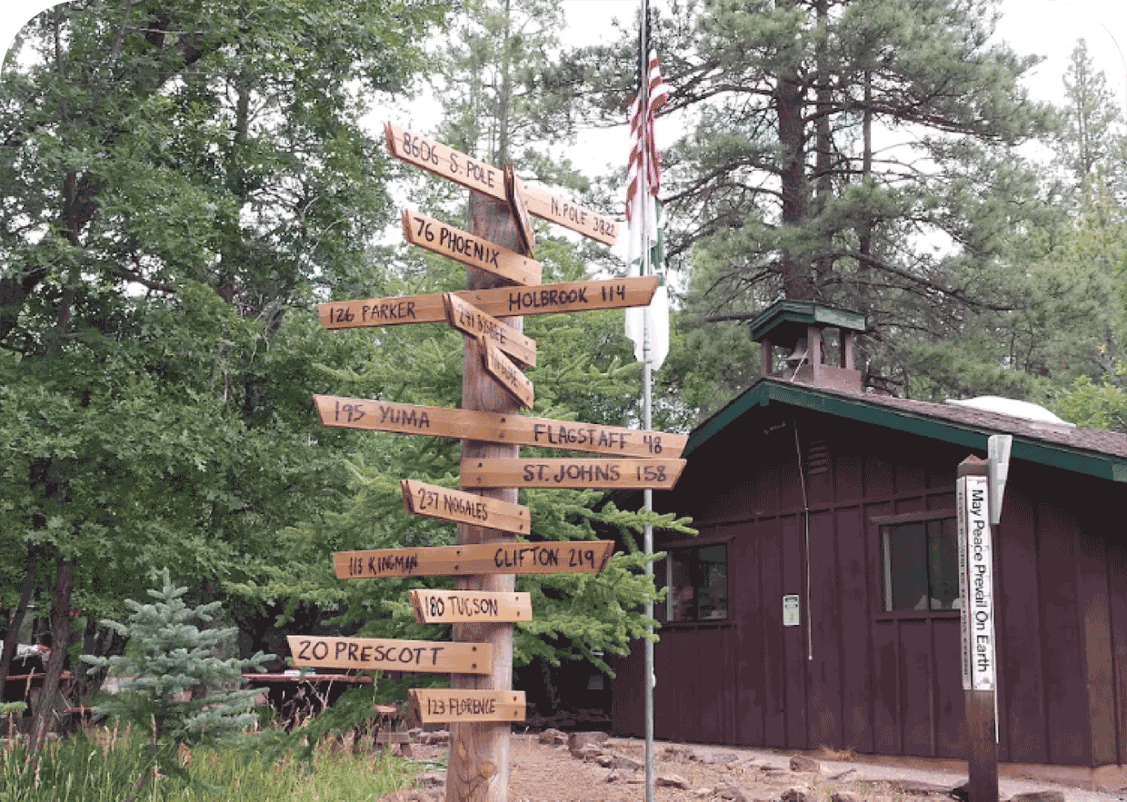 Libertad fuera de la red para el campamento 4-H de James