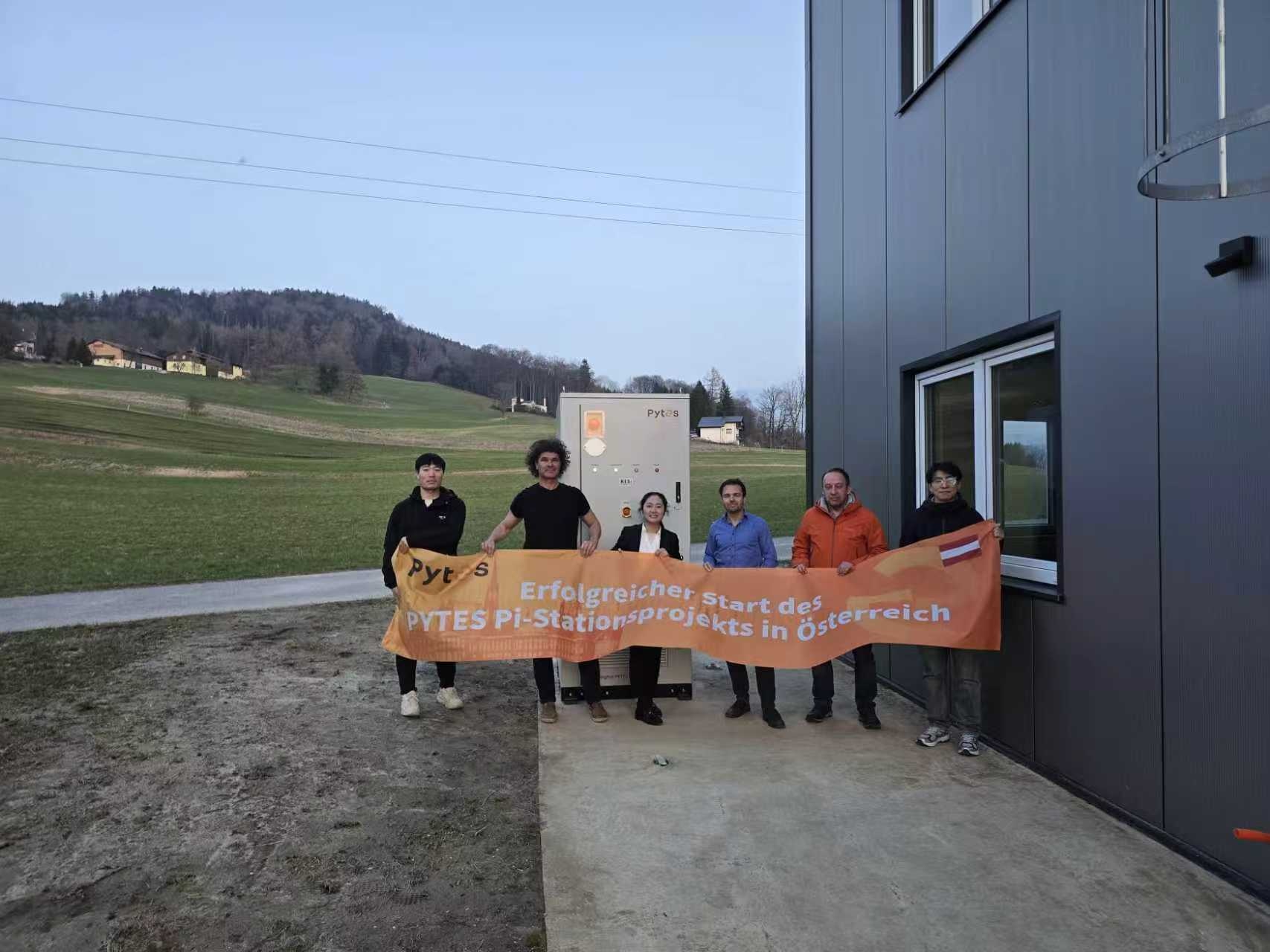 Desplazamiento temporal de la energ&iacute;a | Despliegue de Pytes Pi Station 230 en Austria