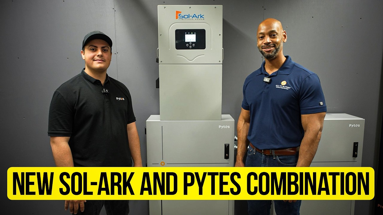 Combinaci&oacute;n perfecta: Pytes V16 y Sol-Ark 18K