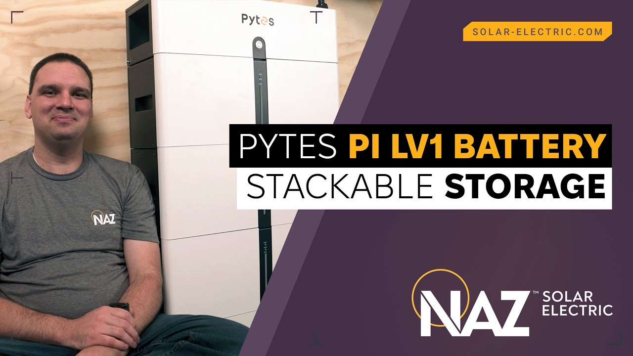 Bater&iacute;a Pytes Pi LV1 | Sistema de bater&iacute;as modulares apilables de 5,12 kWh