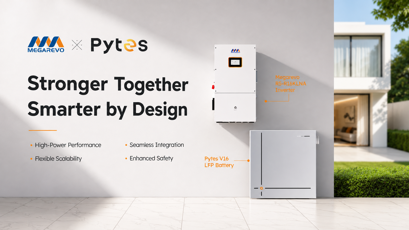 Pytes y Megarevo refuerzan su alianza para impulsar soluciones de almacenamiento de energ&iacute;a residencial.